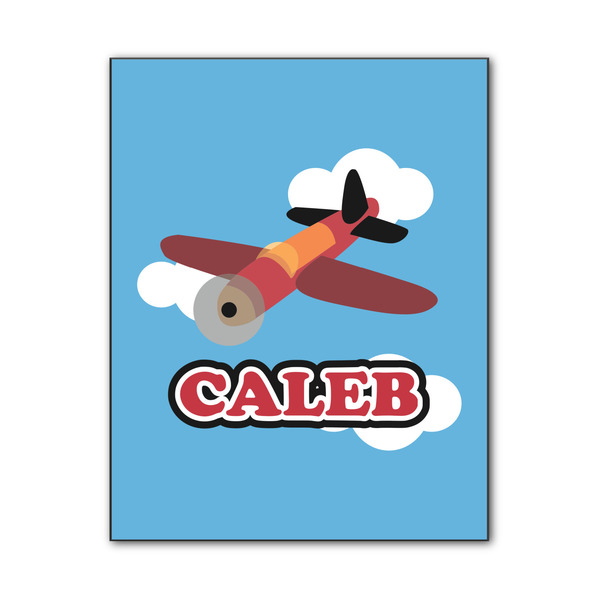 Custom Airplane Wood Print - 11x14 (Personalized)