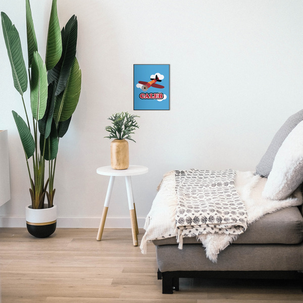 Airplane 11x14 Wood Print - In Context