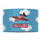 Airplane 12" Drum Lampshade - FRONT (Fabric)