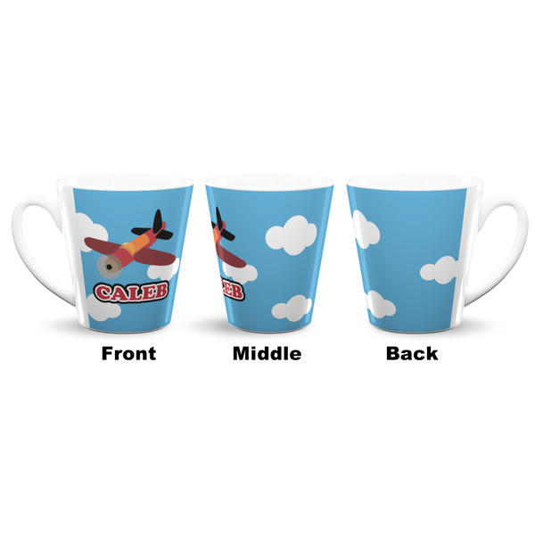 Airplane 12 Oz Latte Mug - Approval