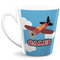 Airplane 12 Oz Latte Mug - Front Full