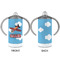 Airplane 12 oz Stainless Steel Sippy Cups - APPROVAL