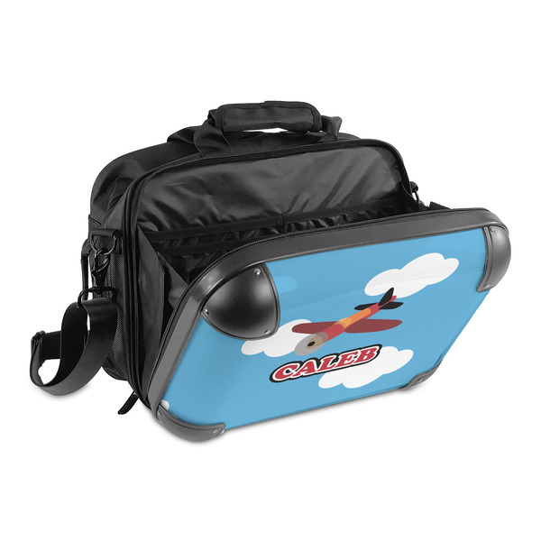 Airplane 15" Hard Shell Briefcase - Open