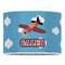 Airplane 16" Drum Lampshade - FRONT (Poly Film)