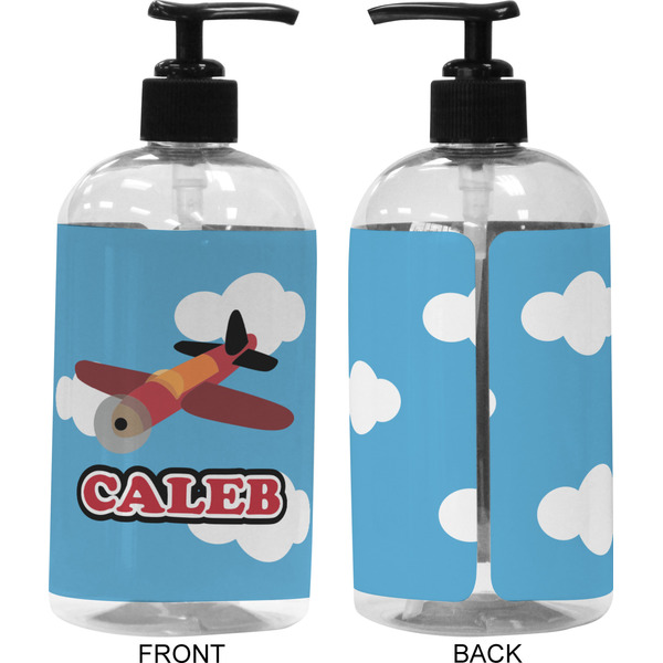 Airplane 16 oz Plastic Liquid Dispenser (Approval)