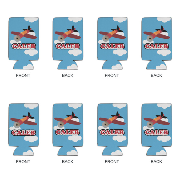 Airplane 16oz Can Sleeve - Set of 4 - APPROVAL