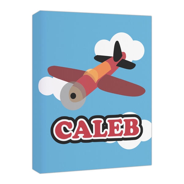 Custom Airplane Canvas Print - 16x20 (Personalized)