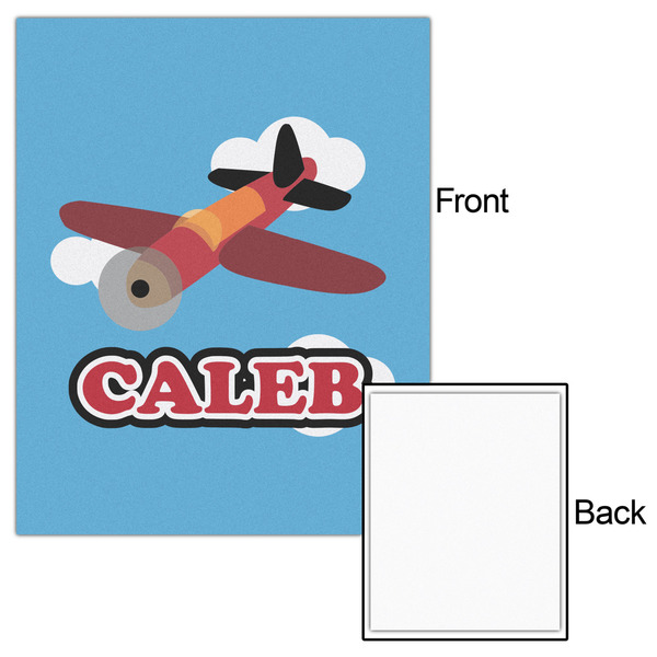 Airplane 16x20 - Matte Poster - Front & Back
