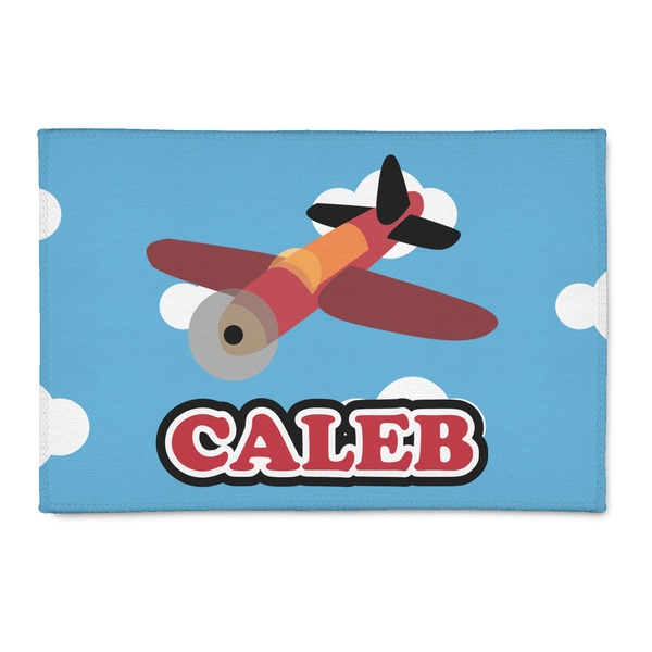 Custom Airplane Patio Rug (Personalized)