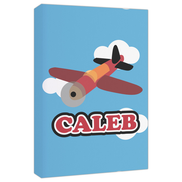 Custom Airplane Canvas Print - 20x30 (Personalized)