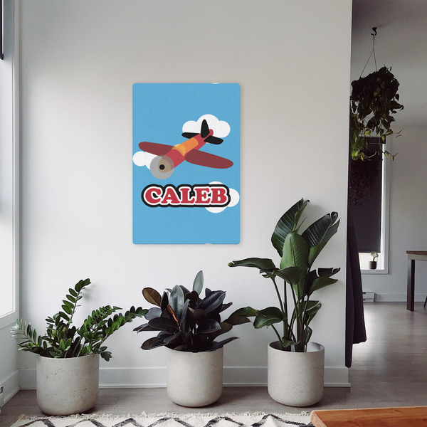 Airplane 20x30 - Canvas Print - In Context