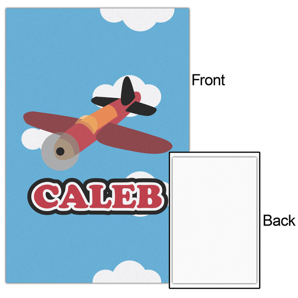 Airplane 20x30 - Matte Poster - Front & Back