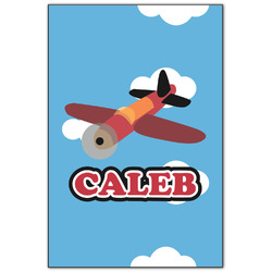 Airplane Wood Print - 20x30 (Personalized)
