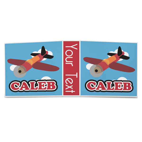 Airplane 3-Ring Binder Approval- 3in