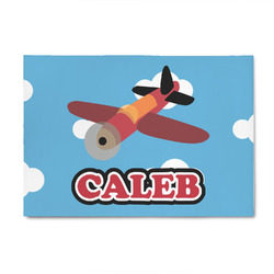 Airplane 4' x 6' Patio Rug (Personalized)