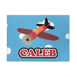 Airplane 5' x 7' Patio Rug (Personalized)