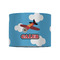 Airplane 8" Drum Lampshade - FRONT (Fabric)