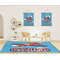 Airplane 8'x10' Indoor Area Rugs - IN CONTEXT