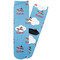 Airplane Adult Crew Socks (Personalized)