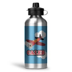Airplane Water Bottle - Aluminum - 20 oz (Personalized)