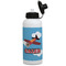 Airplane Aluminum Water Bottle - White Front