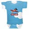 Airplane Baby Bodysuit 0-3 (Personalized)