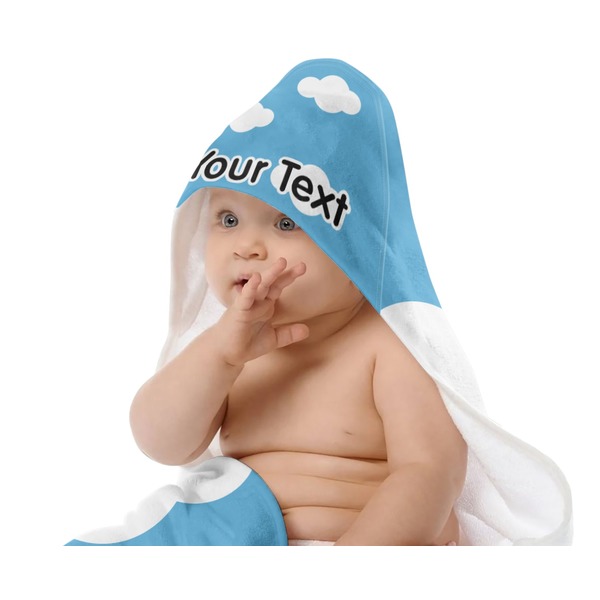 Airplane Baby Hooded Towel on Child