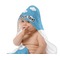 Airplane Baby Hooded Towel on Child