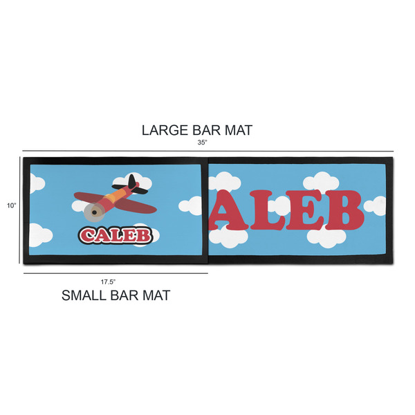 Airplane Bar Mats - Sizing Chart