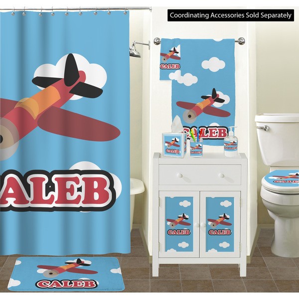 Airplane Bathroom Scene