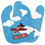Airplane Baby Bib w/ Name or Text
