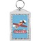 Airplane Bling Keychain (Personalized)