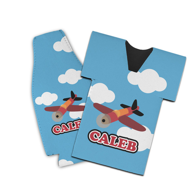 Custom Airplane Bottle Cooler (Personalized)