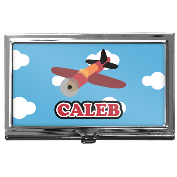 Custom Airplane Business Card Case