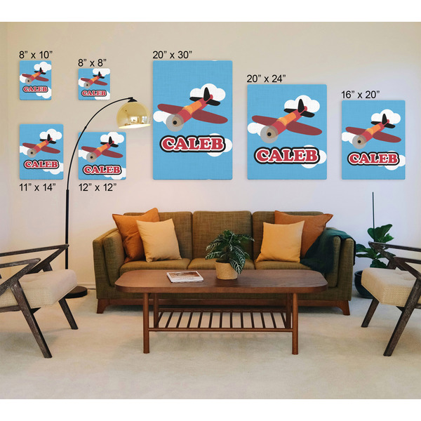 Airplane Canvas Prints - Multiple Sizes