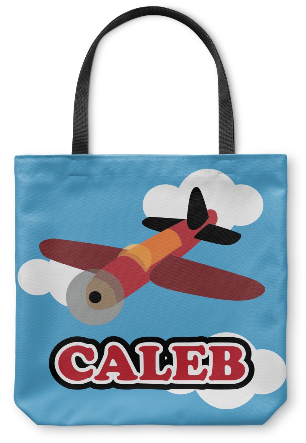 Flight Instruments Design Canvas Tote Bag – Reusable Shopping & Beach Bag, Two Sizes