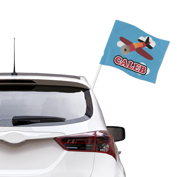 Airplane Car Flag - Large - LIFESTYLE