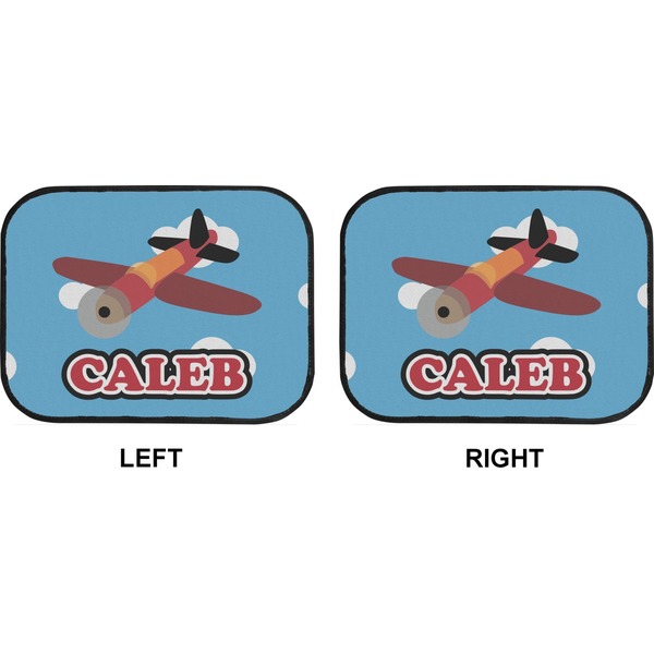 Airplane Car Floor Mats (Back Seat) (Approval)