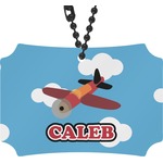 Airplane Rear View Mirror Ornament (Personalized)