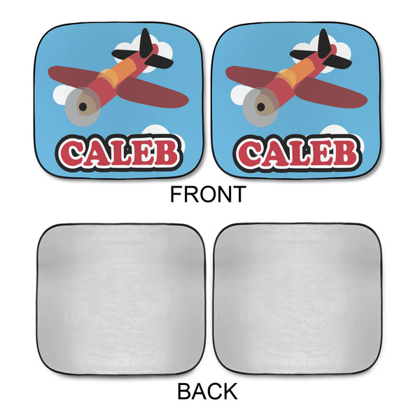 Airplane Car Sun Shades - APPROVAL
