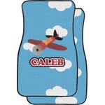 Airplane Car Floor Mats (Front Seat) (Personalized)