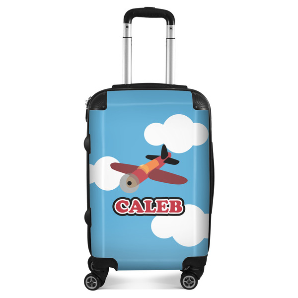 Custom Airplane Suitcase - 20" Carry On (Personalized)