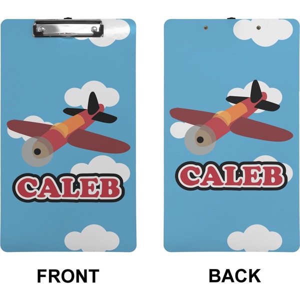 Airplane Clipboard (Legal) (Front + Back)
