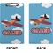 Airplane Clipboard (Legal) (Front + Back)