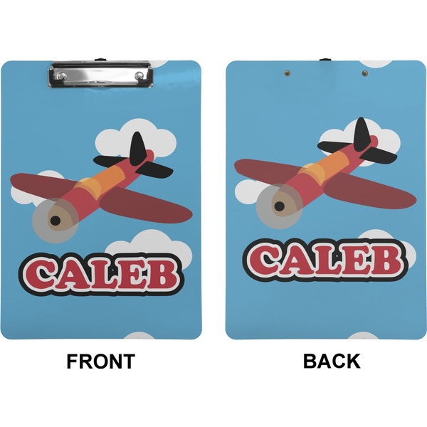 Airplane Clipboard (Letter) (Front + Back)