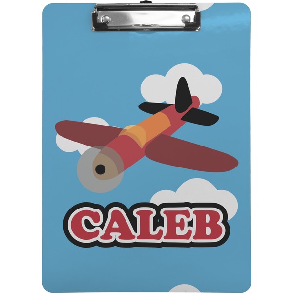 Custom Airplane Clipboard (Letter Size) (Personalized)