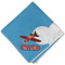 Airplane Cloth Napkins - Personalized Dinner (Folded Four Corners)
