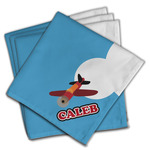Airplane Cloth Napkins (Set of 4) (Personalized)