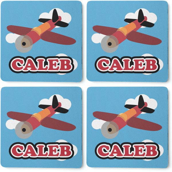 Airplane Coaster Rubber Back - Apvl