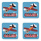 Airplane Coaster Set - APPROVAL